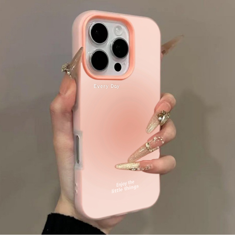 Gradient Color Case - Rosa Farbverlauf-Muster Handyhülle für iPhone 17