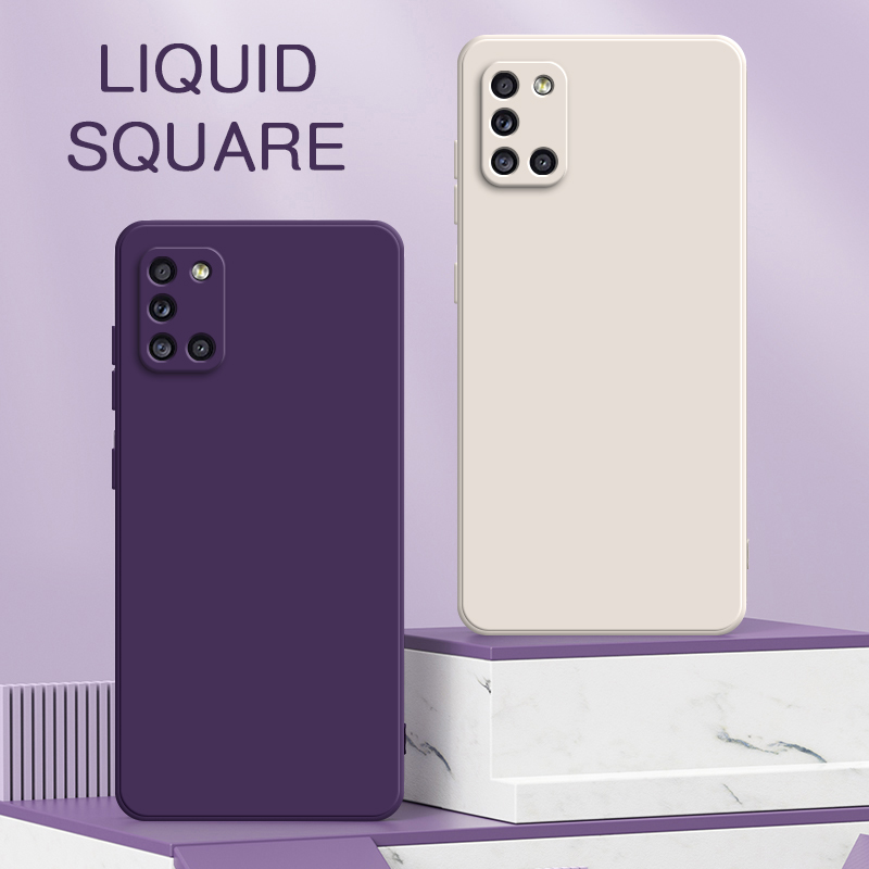 Phone Cases Aviation - Luxuriöse quadratische flüssige Handyhülle für Samsung