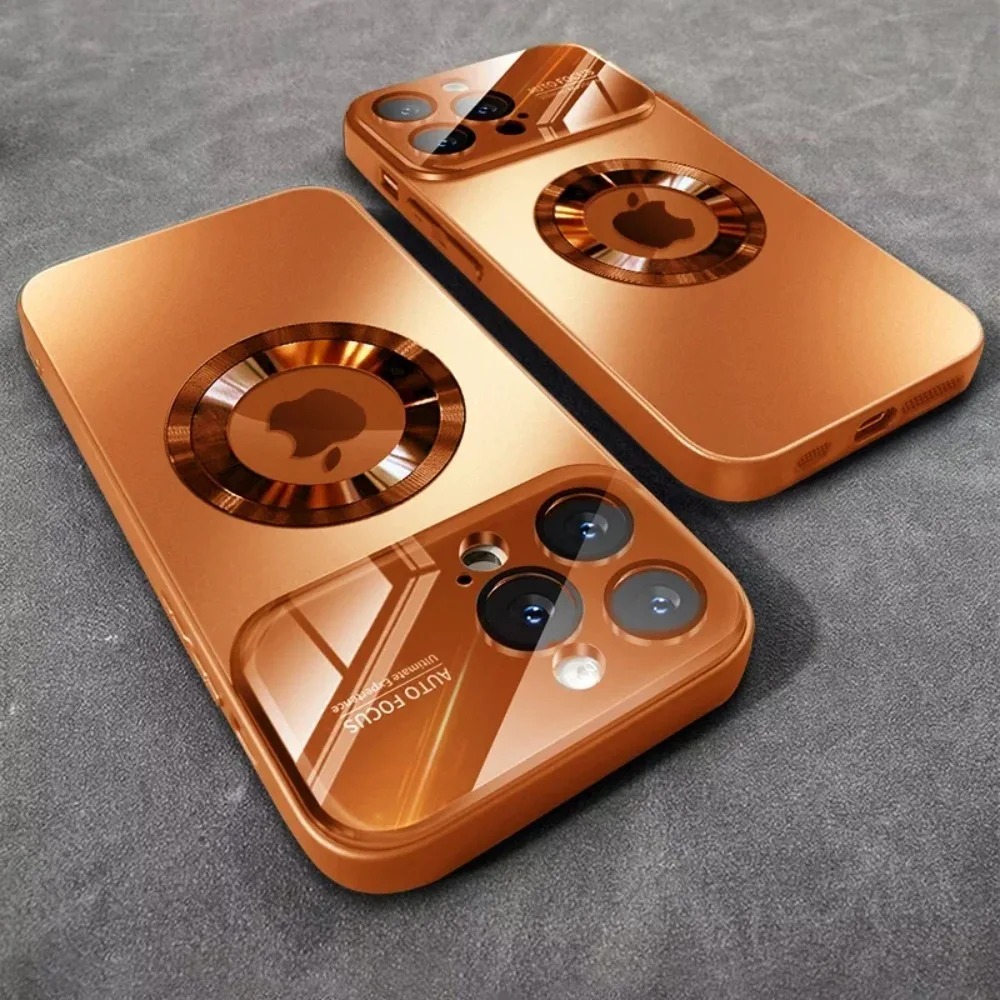 Luxury Plating Case - Luxuriöse magnetische Handyhülle mit Galvanisierung für