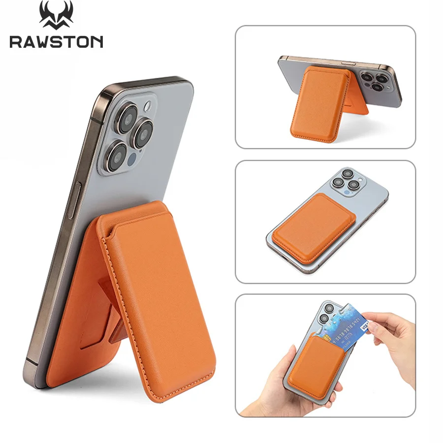 Phone Cases That Hold Cards - Magnetische Leder-Brieftaschenhülle mit Ständer für iPhone