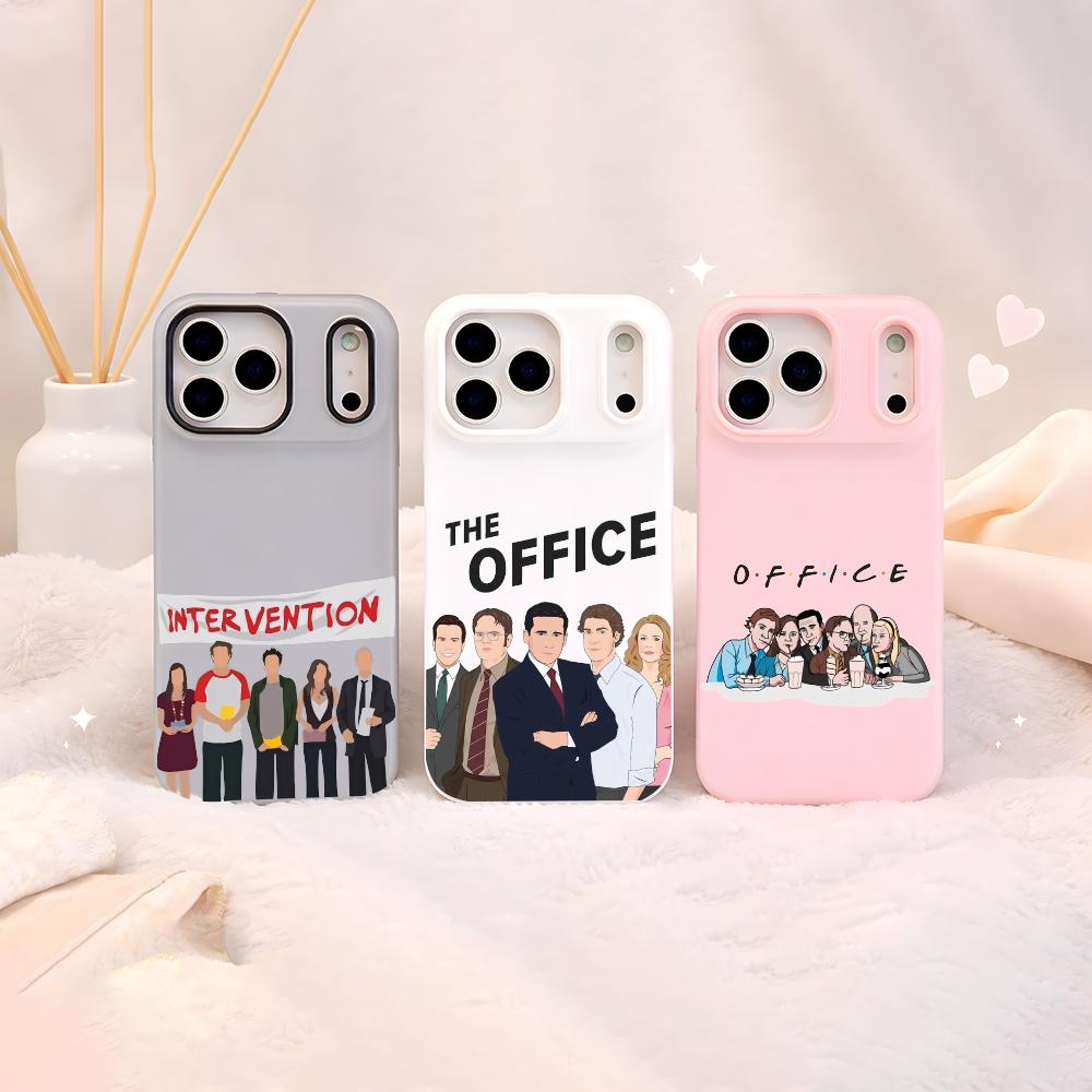 Phone Cases Yellow - Komödie-Serie The Office Handyhülle Transparente Jelly-Hülle
