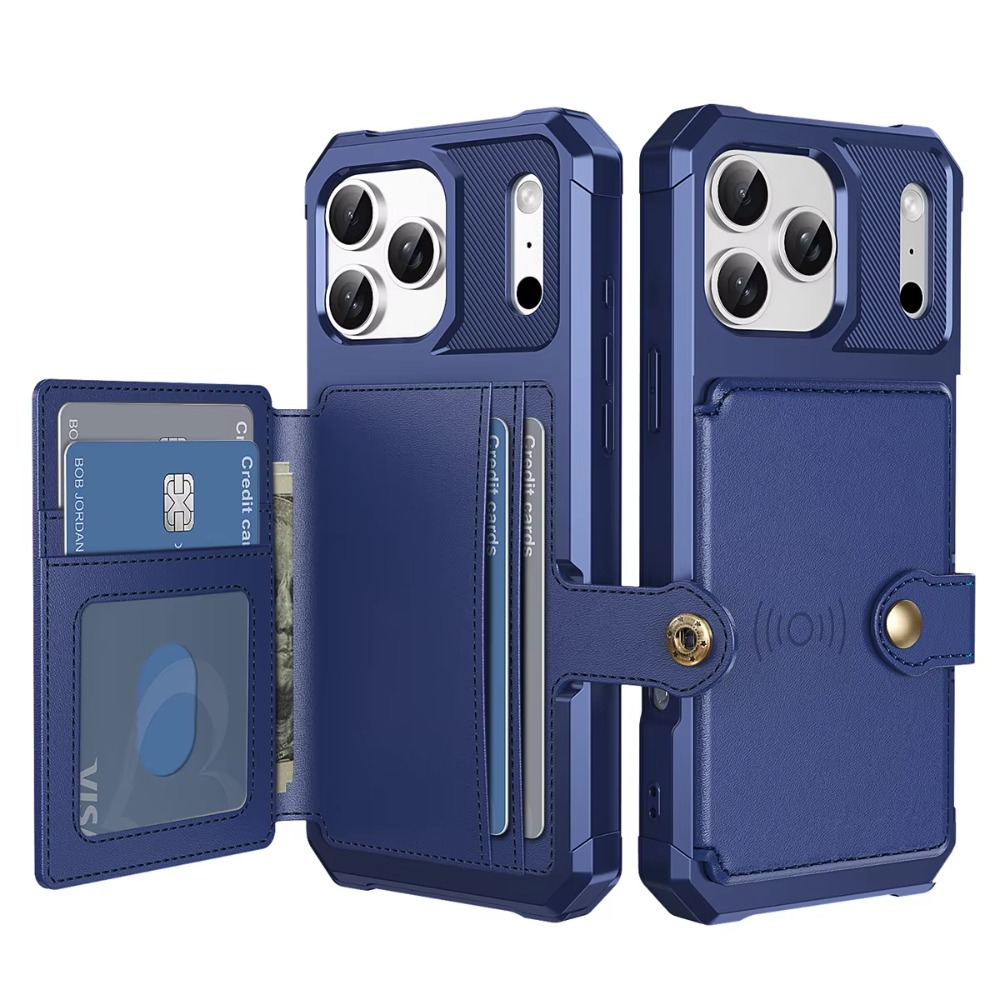 Phone Cases That Hold Cards - Brieftaschen-Handyhülle mit Kartenhalter für Apple iPhone