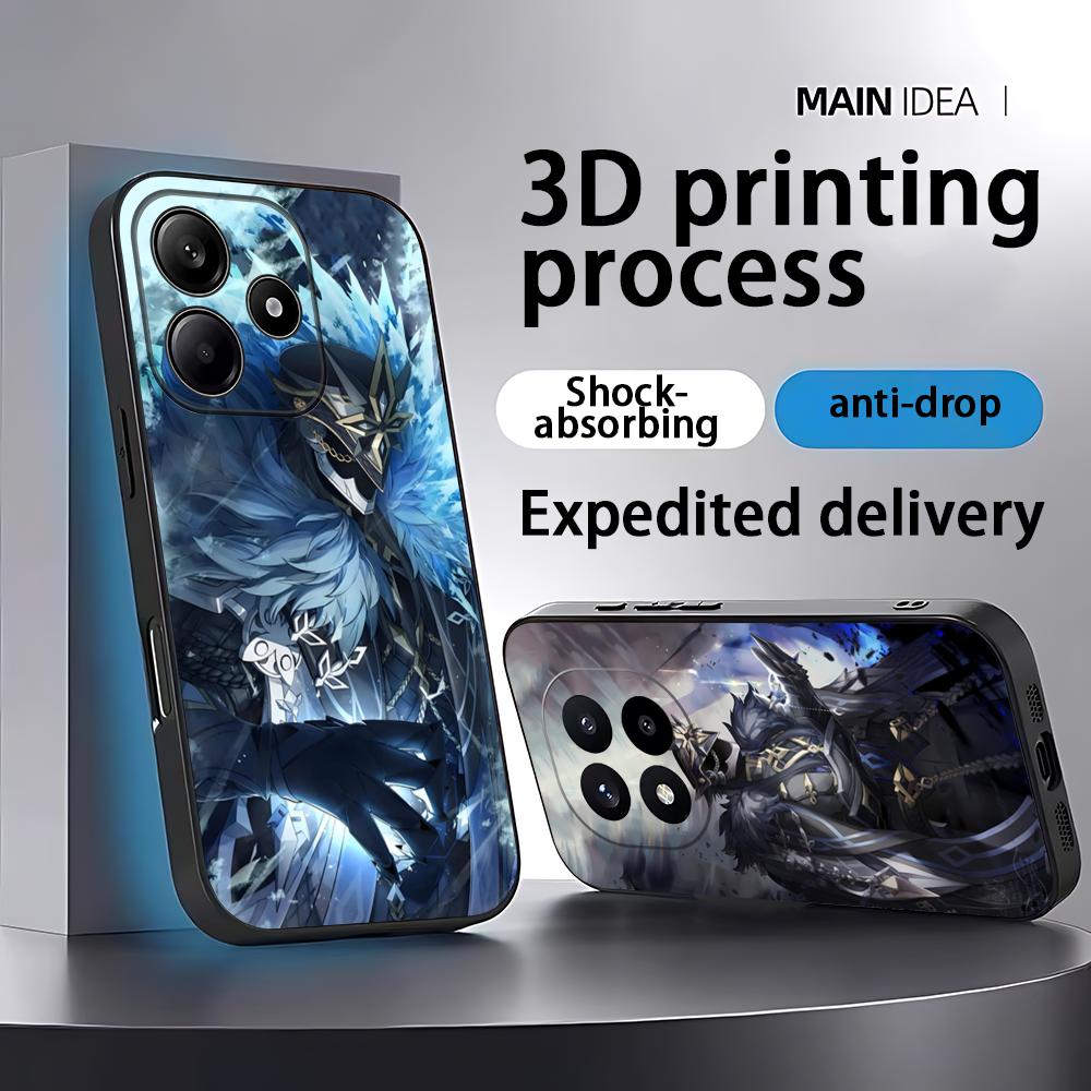 Phone Cases Redmi - Genshin Impact Capitano Handyhülle für Xiaomi