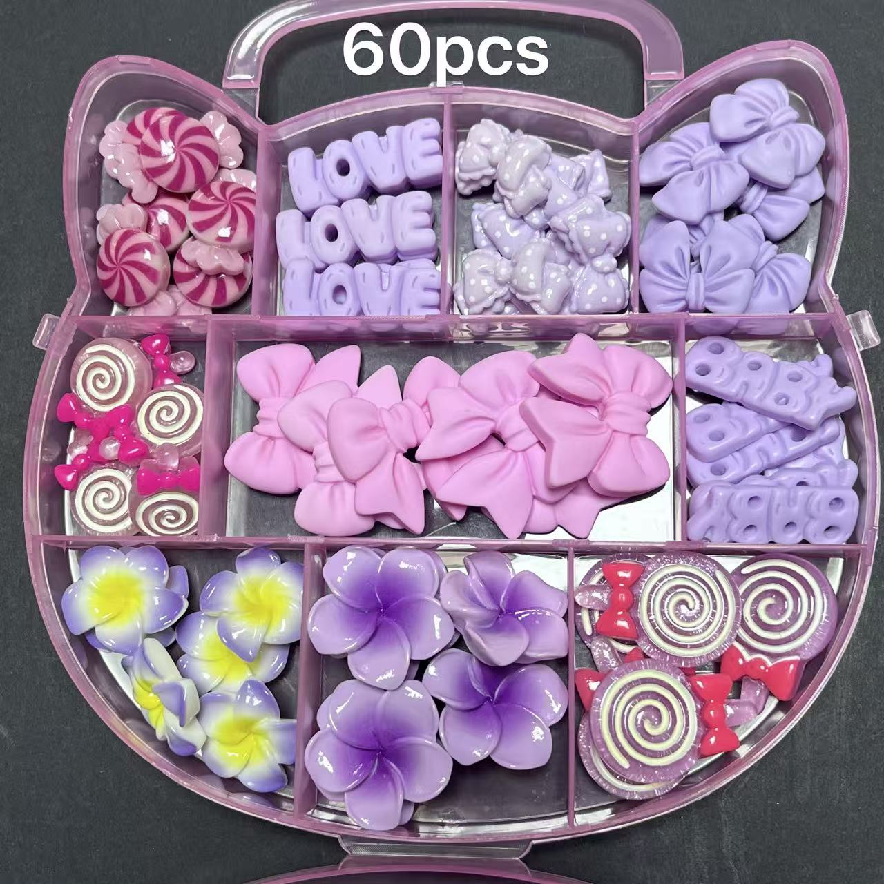 Phone Cases Europe - Eine Box Lila Rosa Rose Schleife