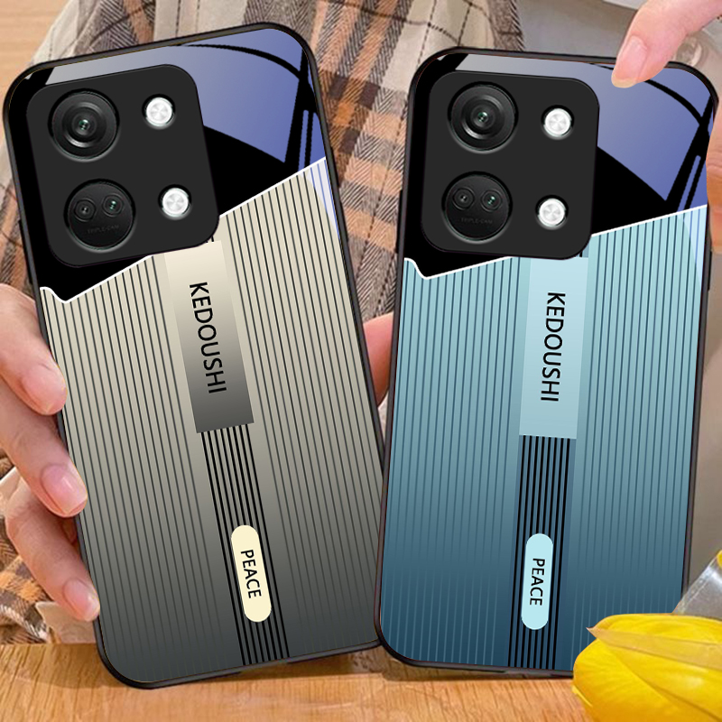 Gestreiftes Grau mit Farbverla – Gradient Color Case Bewertung und Preis