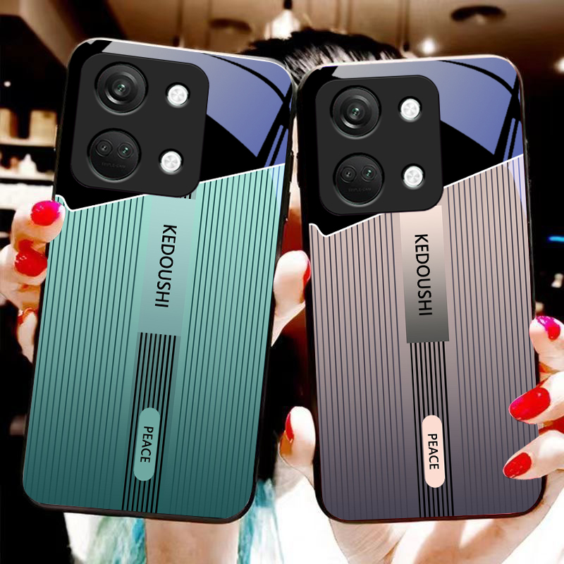 Gestreiftes Grau mit Farbverla – Gradient Color Case Bewertung und Preis
