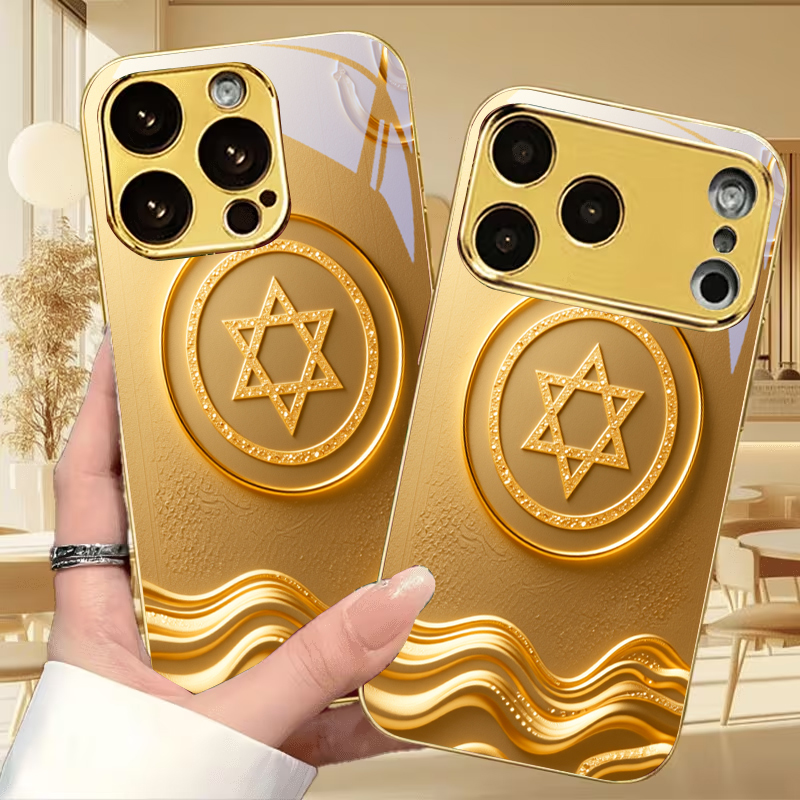 Luxuriöse vergoldete Stern-Han – Phone Cases Luxury Bewertung und Preis