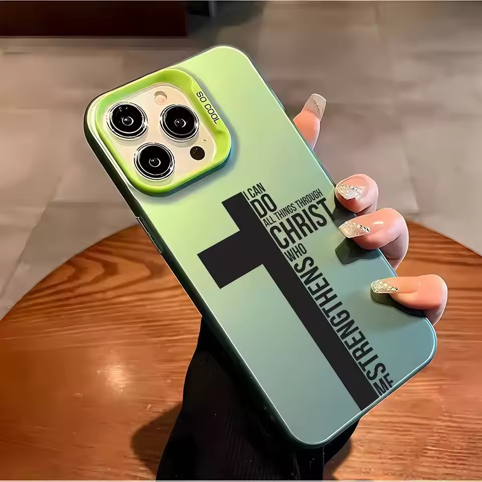 Anti-Fingerabdruck-Kreuz-Bibel – Phone Cases Mous Bewertung und Preis