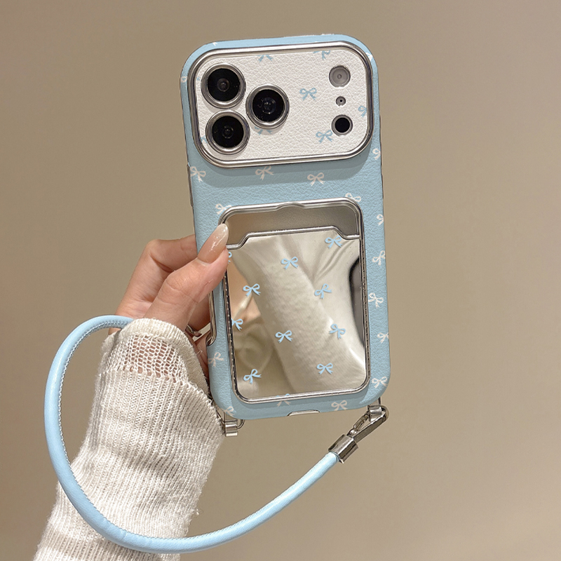 Niedliche Schleifen-Spiegel-Ka – Phone Cases That Hold Cards Bewertung und Preis