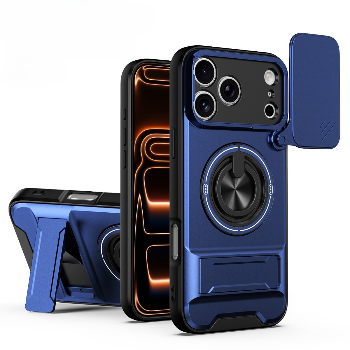 Luxuriöse 360° drehbare magnet – Ring Stand Case Bewertung und Preis