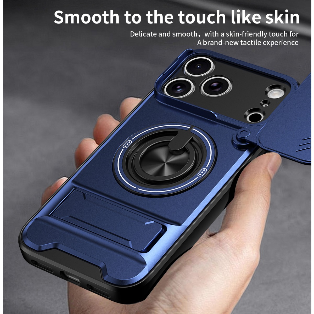 Luxuriöse 360° drehbare magnet – Ring Stand Case Bewertung und Preis