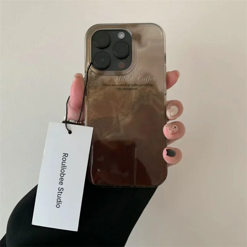Luxuriöse Kaffeefarben-Verlauf – Gradient Color Case Bewertung und Preis