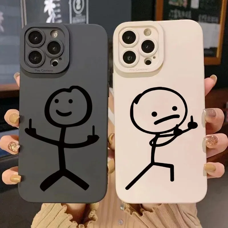 Niedliche Cartoon-Streichholzm – Phone Cases Mous Bewertung und Preis