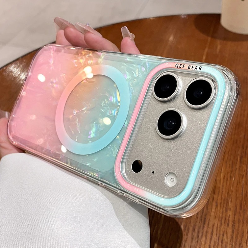 Farbverlauf Regenbogen-Muschel – Gradient Color Case Bewertung und Preis