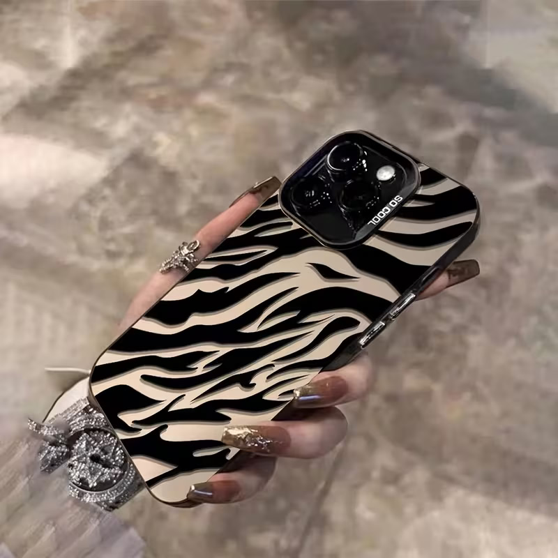 Zebra-Muster Schwarze Fortschr – Phone Cases Mous Bewertung und Preis