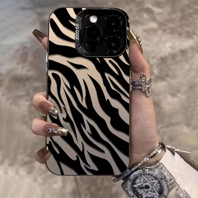 Zebra-Muster Schwarze Fortschr – Phone Cases Mous Bewertung und Preis