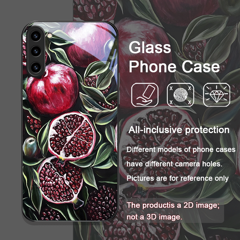Luxuriöse Granatapfel-Blumenmu – Phone Cases Samsung S23 Bewertung und Preis