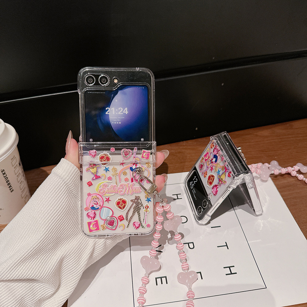 Süße Cartoon Japan Anime Sailo – Phone Cases Z Flip 5 Bewertung und Preis