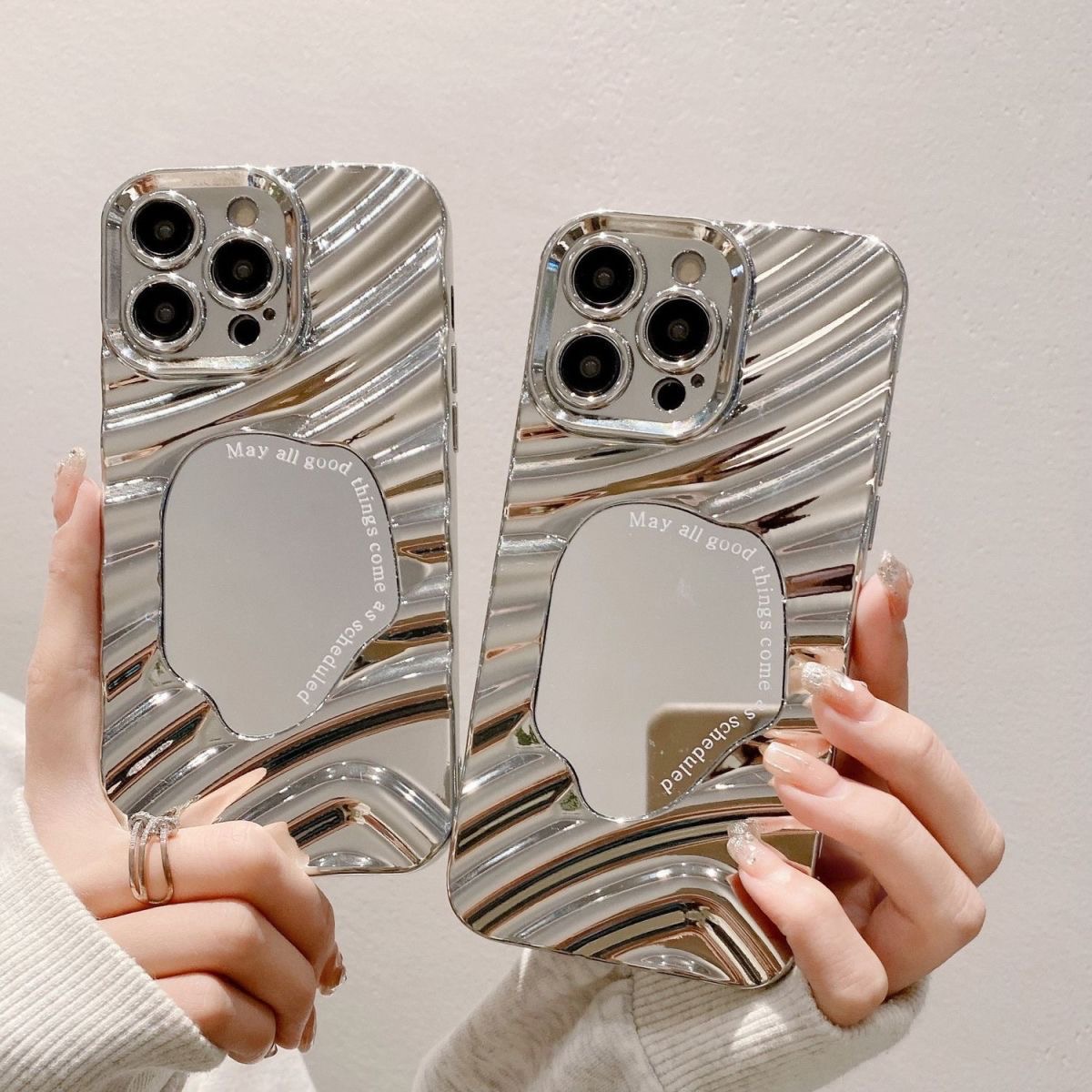 Luxuriöse, spiegelgewellte Han – Luxury Plating Case Bewertung und Preis