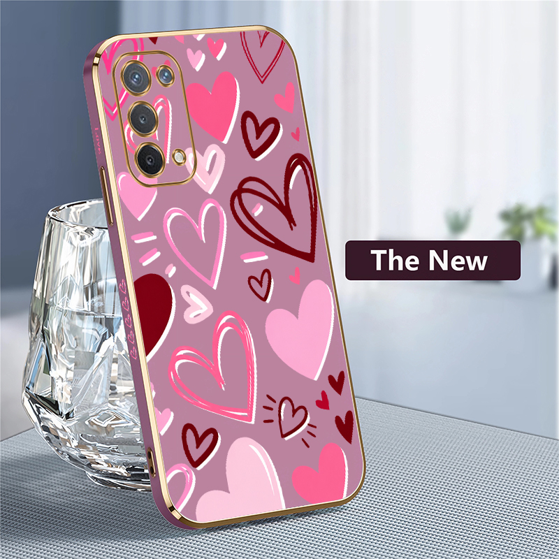 Luxuriöse Bunte Herz-Handyhüll – Luxury Plating Case Bewertung und Preis