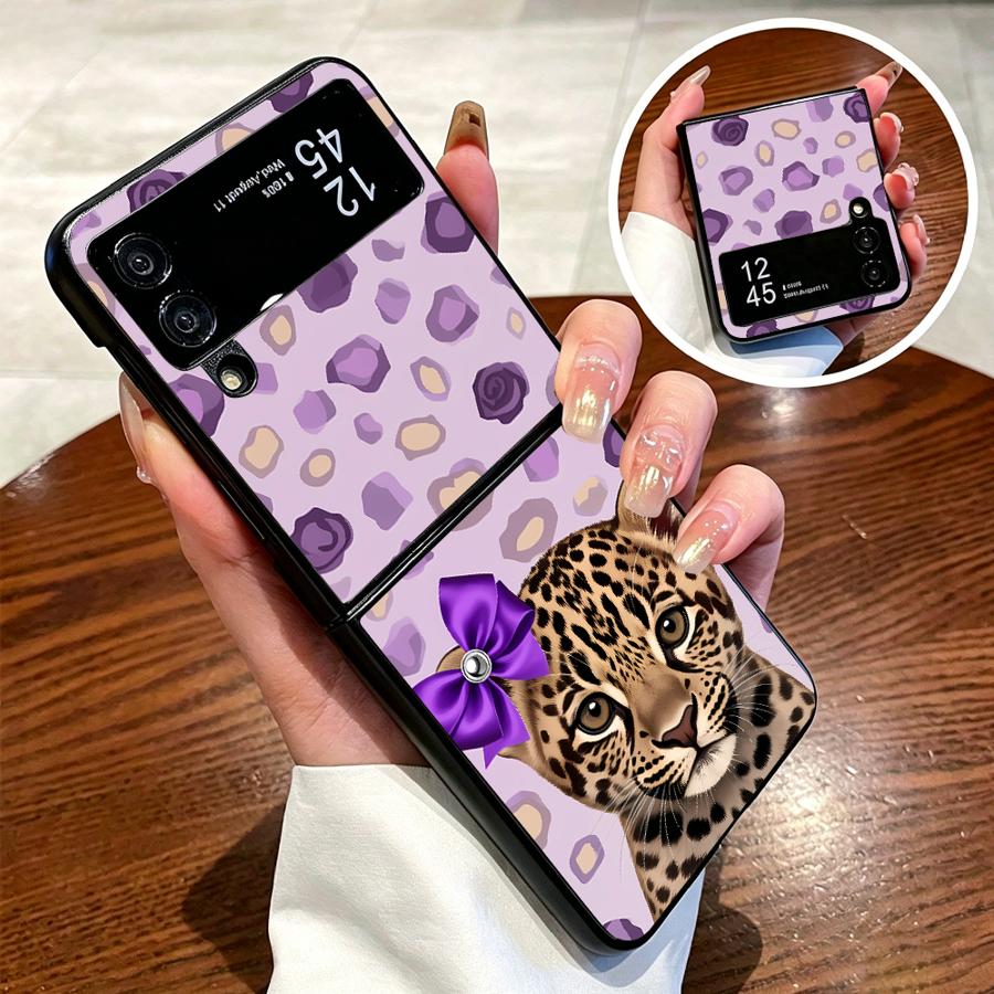 Gestreifte Tiger-Hülle für Sam – Phone Cases Z Flip 5 Bewertung und Preis