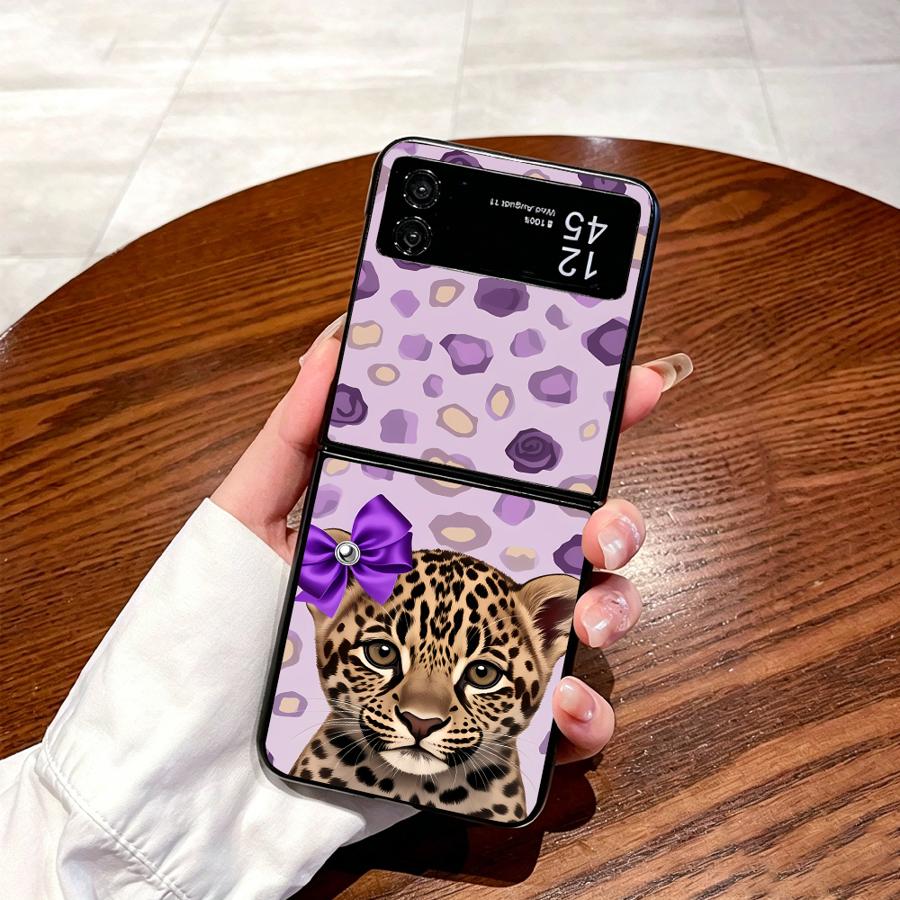 Gestreifte Tiger-Hülle für Sam – Phone Cases Z Flip 5 Bewertung und Preis