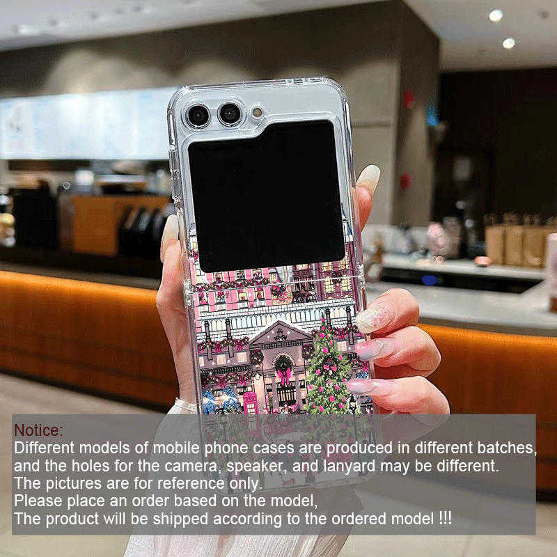 Ländliches Gebäude Schnee Land – Phone Cases Z Flip 5 Bewertung und Preis