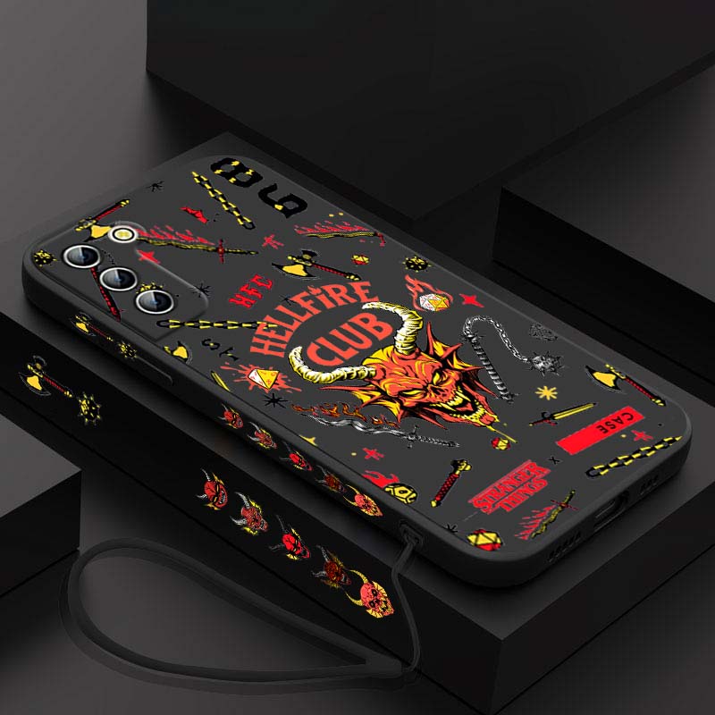 Stranger Things Roter Höllendä – Phone Cases Samsung S23 Bewertung und Preis