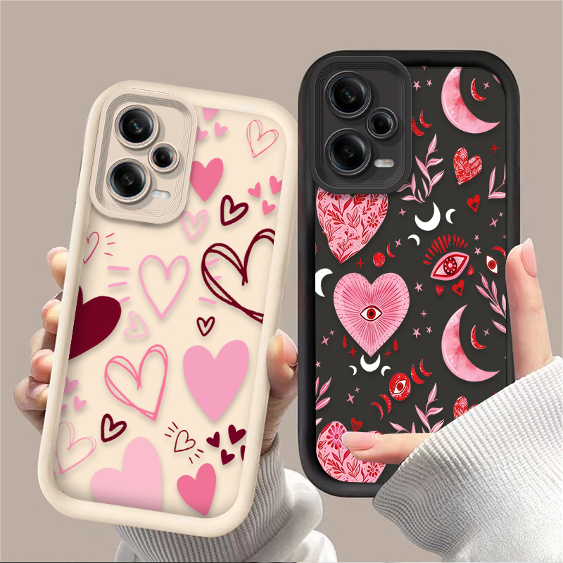 Rosa Herzförmige Handyhülle fü – Phone Cases Redmi Bewertung und Preis