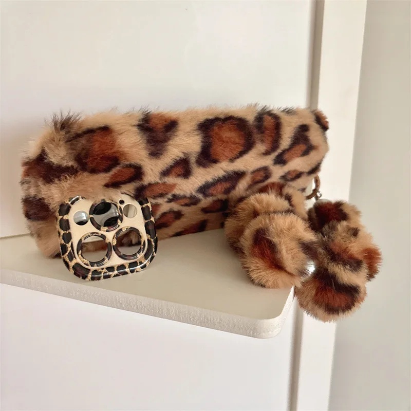 Modische Leoparden-Plüsch-Hand – Phone Cases Iphone 15 Bewertung und Preis