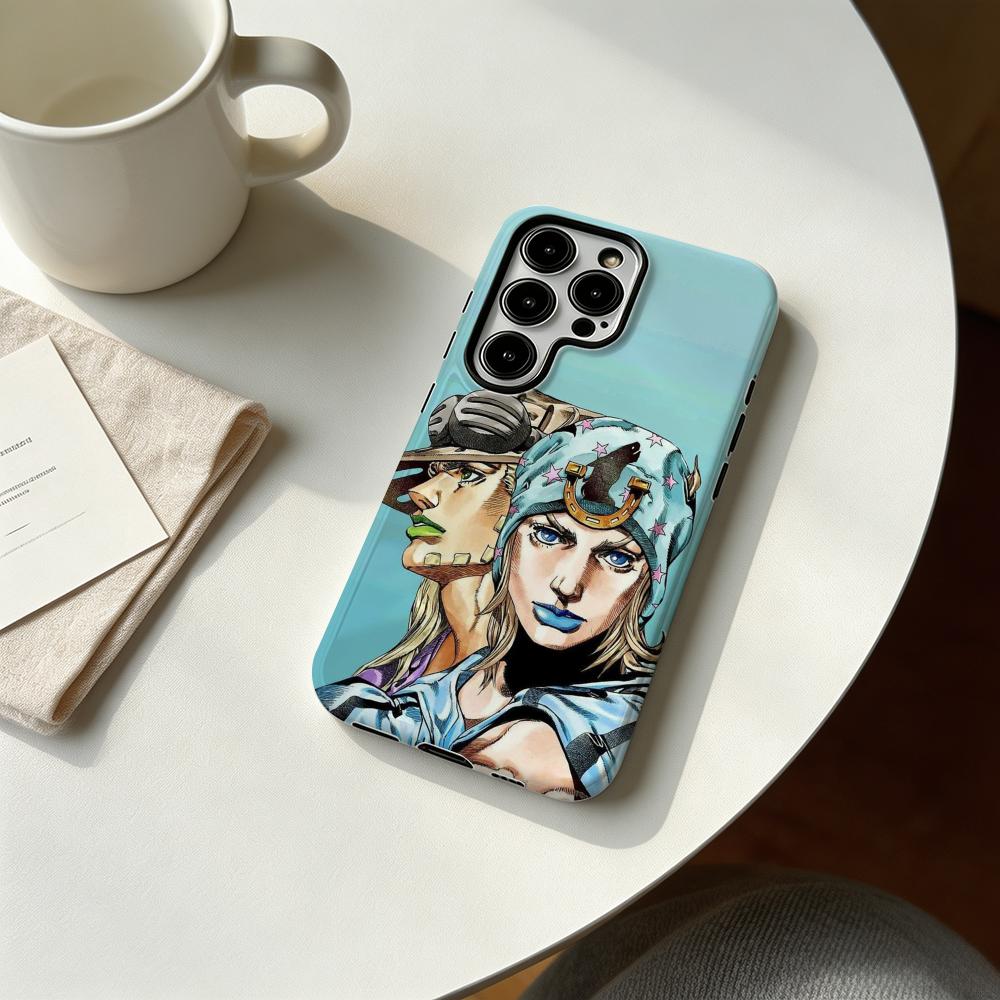 Coole Anime J-JOJO Steel Ball  – Phone Cases Samsung S23 Bewertung und Preis