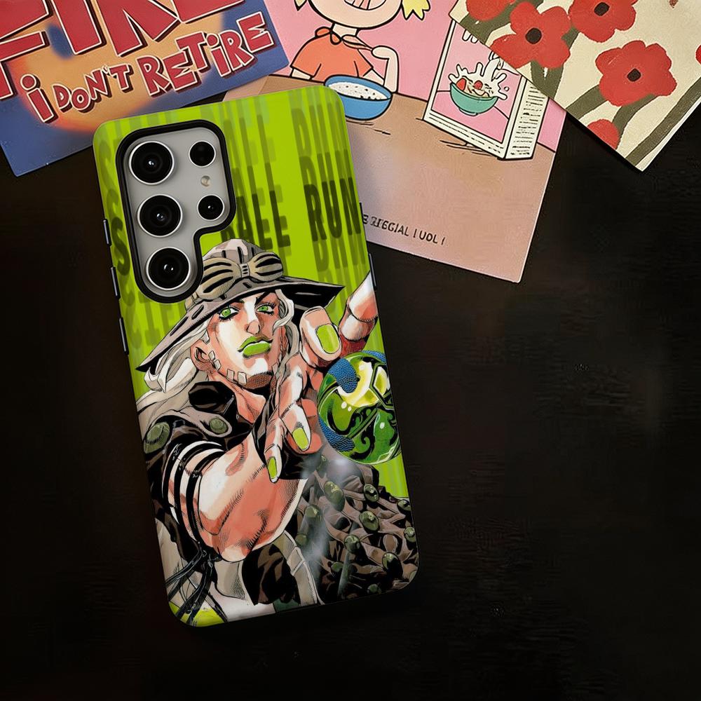 Coole Anime J-JOJO Steel Ball  – Phone Cases Samsung S23 Bewertung und Preis