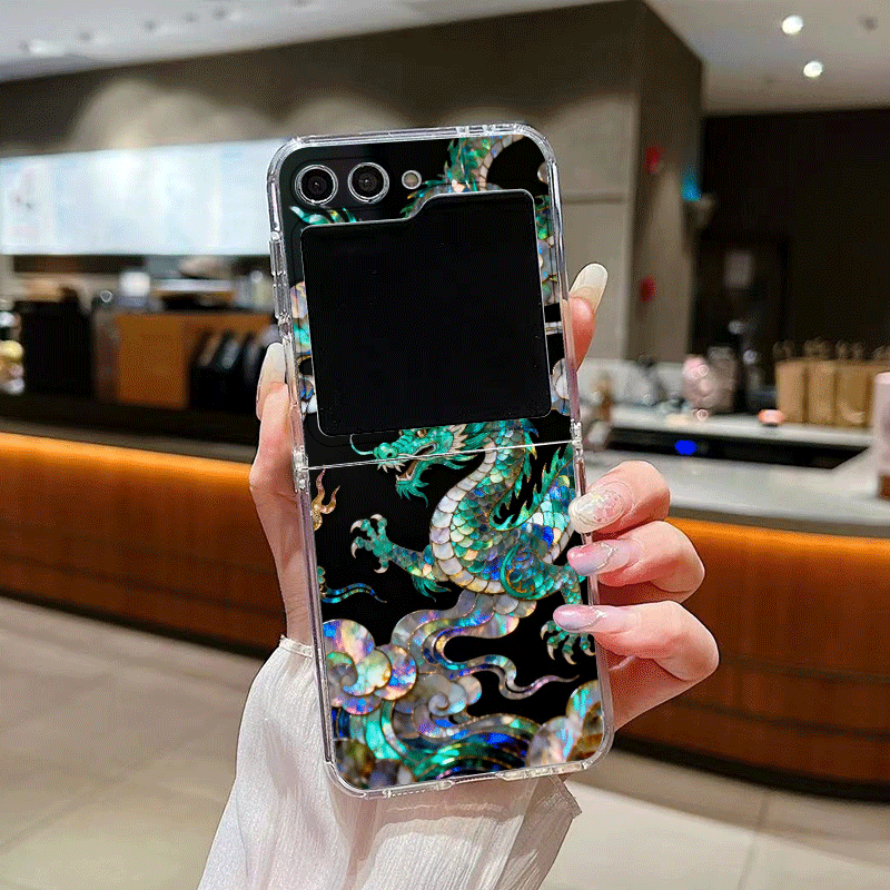 Stilvolle Tiger Dragon Marmor  – Phone Cases Z Flip 5 Bewertung und Preis