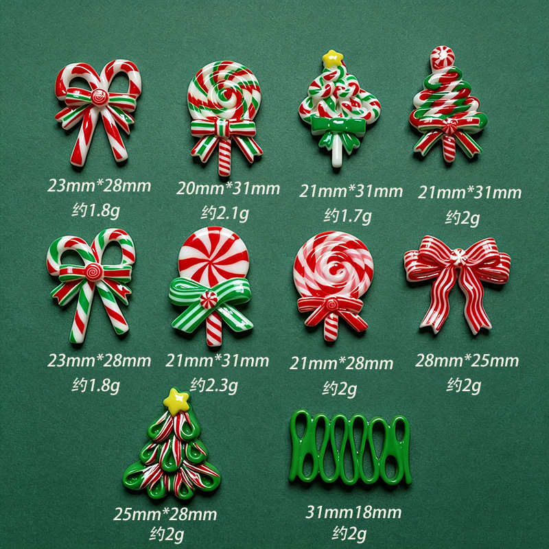 5 Stück Weihnachts-Harz-Access – Phone Cases Junk Bewertung und Preis