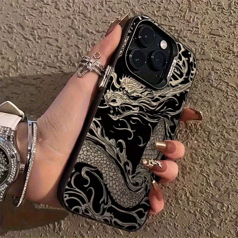 Drachen-Totem-Muster Handyhüll – Gradient Color Case Bewertung und Preis
