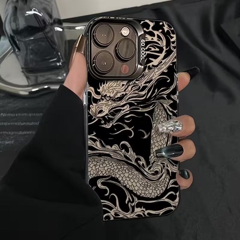 Drachen-Totem-Muster Handyhüll – Gradient Color Case Bewertung und Preis
