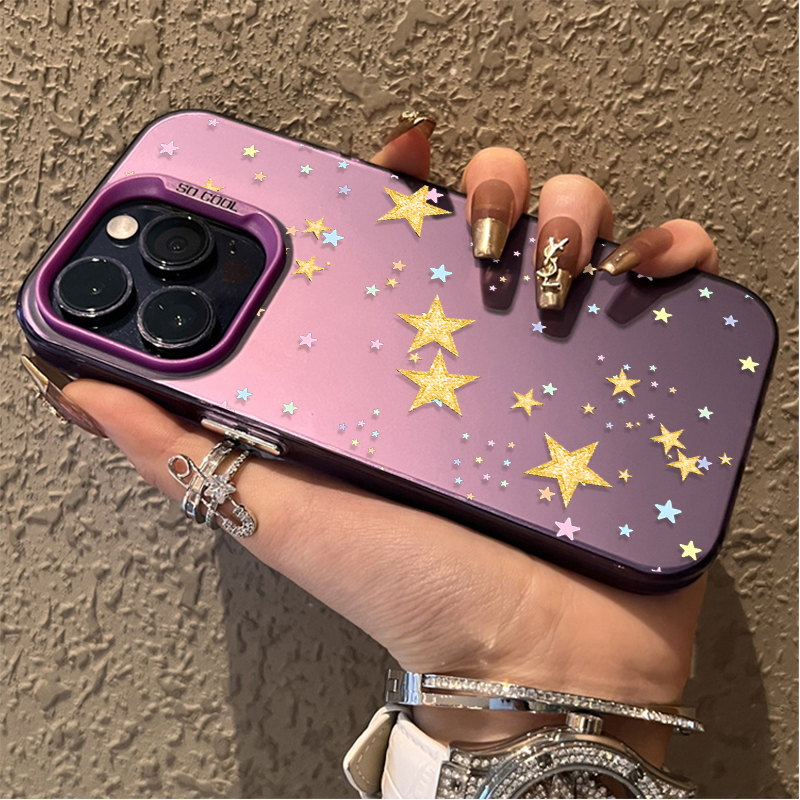 Buntes Sternenmuster Matt Hart – Phone Cases Redmi Bewertung und Preis