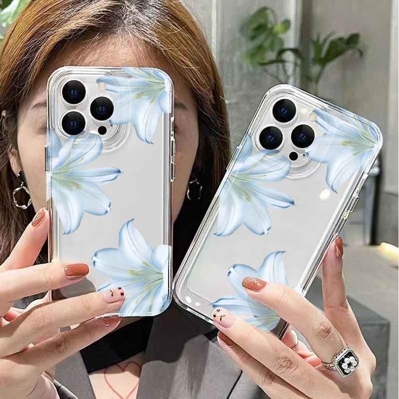Modische, exquisite weiße Lili – Phone Cases Mous Bewertung und Preis