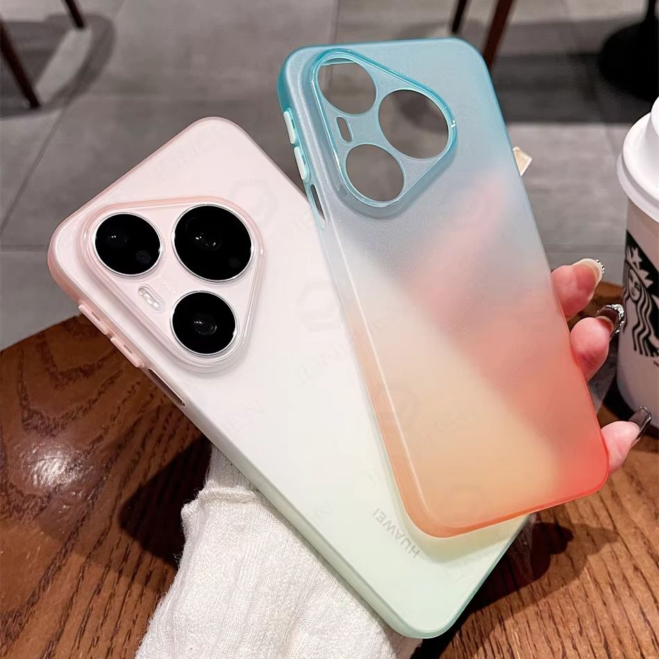 Einfache matte TPU-Handyhülle  – Gradient Color Case Bewertung und Preis